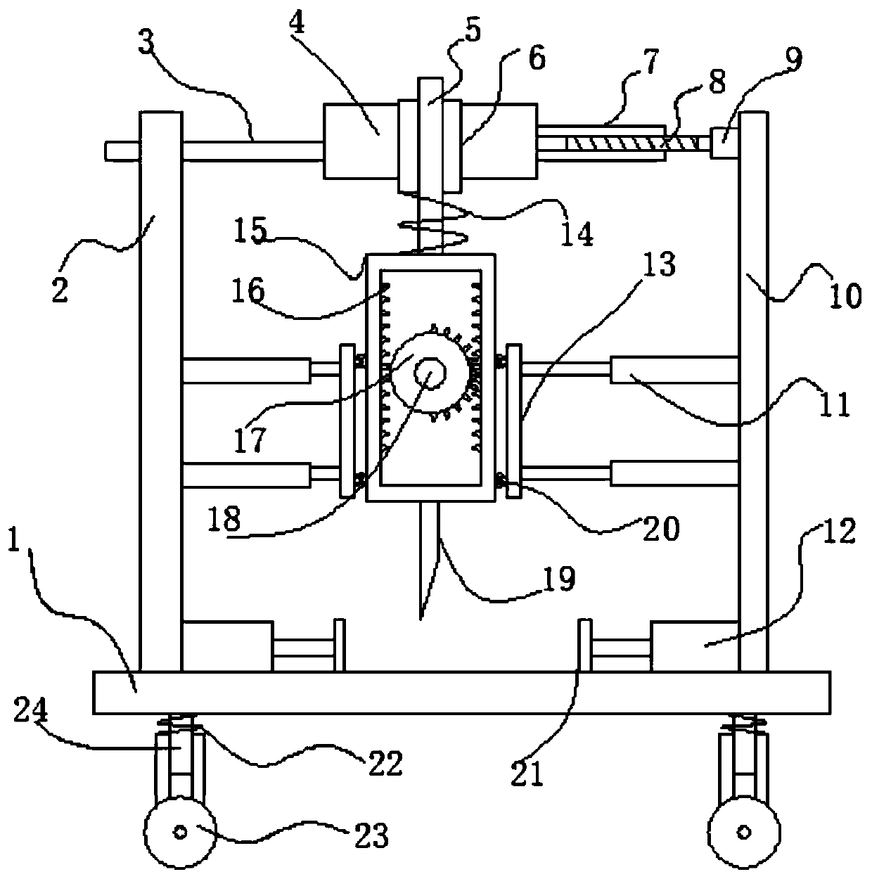 Processing device for uniform-thickness slices of traditional Chinese medicine