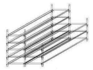 Frame for manufacturing yeast and frame type yeast manufacturing fermentation method