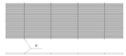 Frame for manufacturing yeast and frame type yeast manufacturing fermentation method