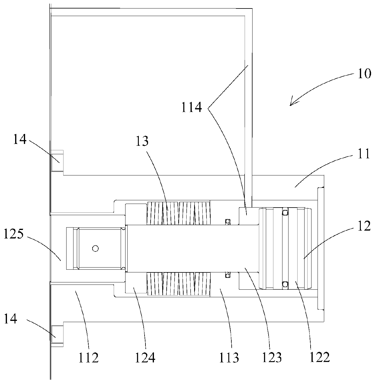 Limiting device and extrusion machine