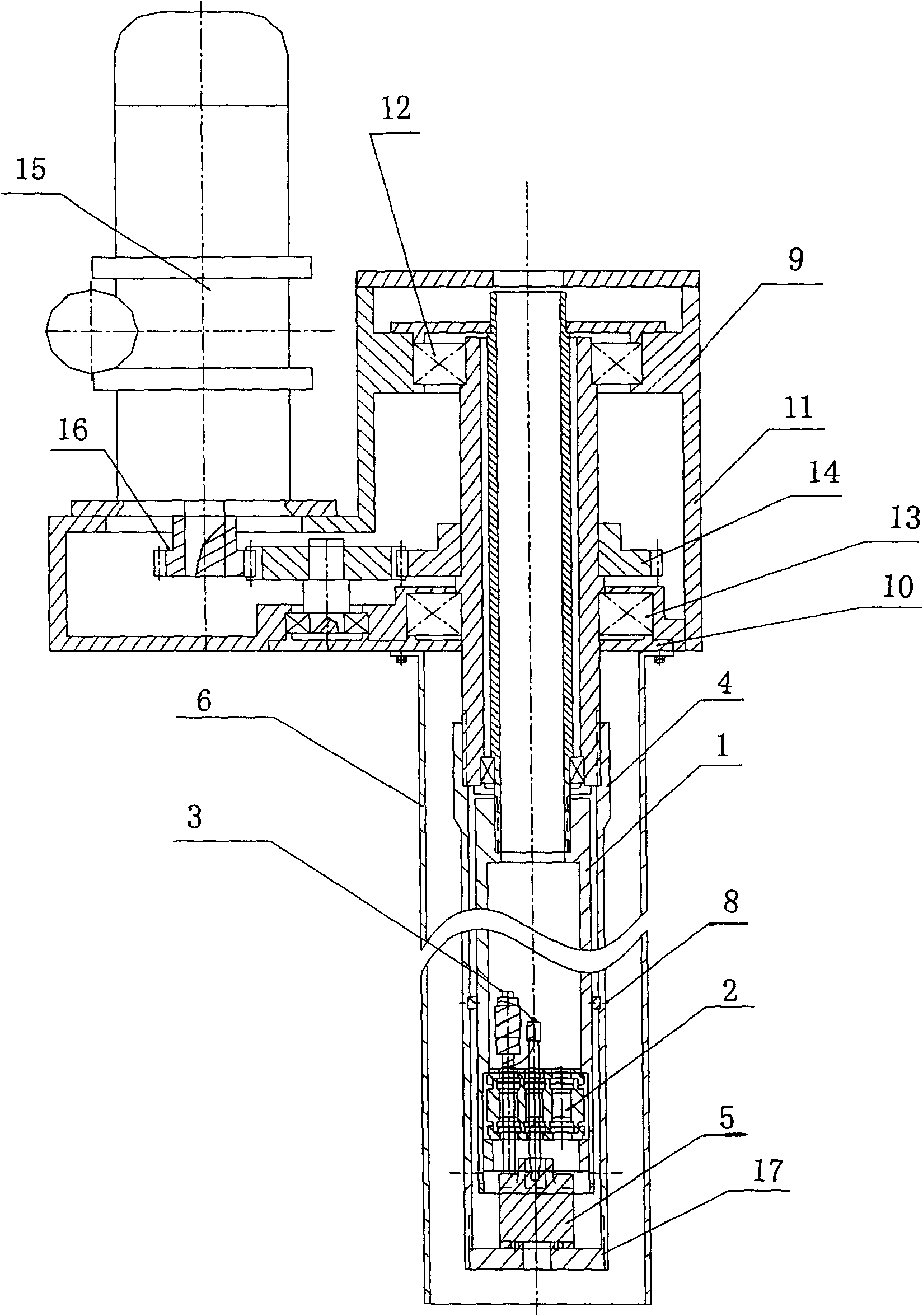 Ore-slurry multi-potential detector