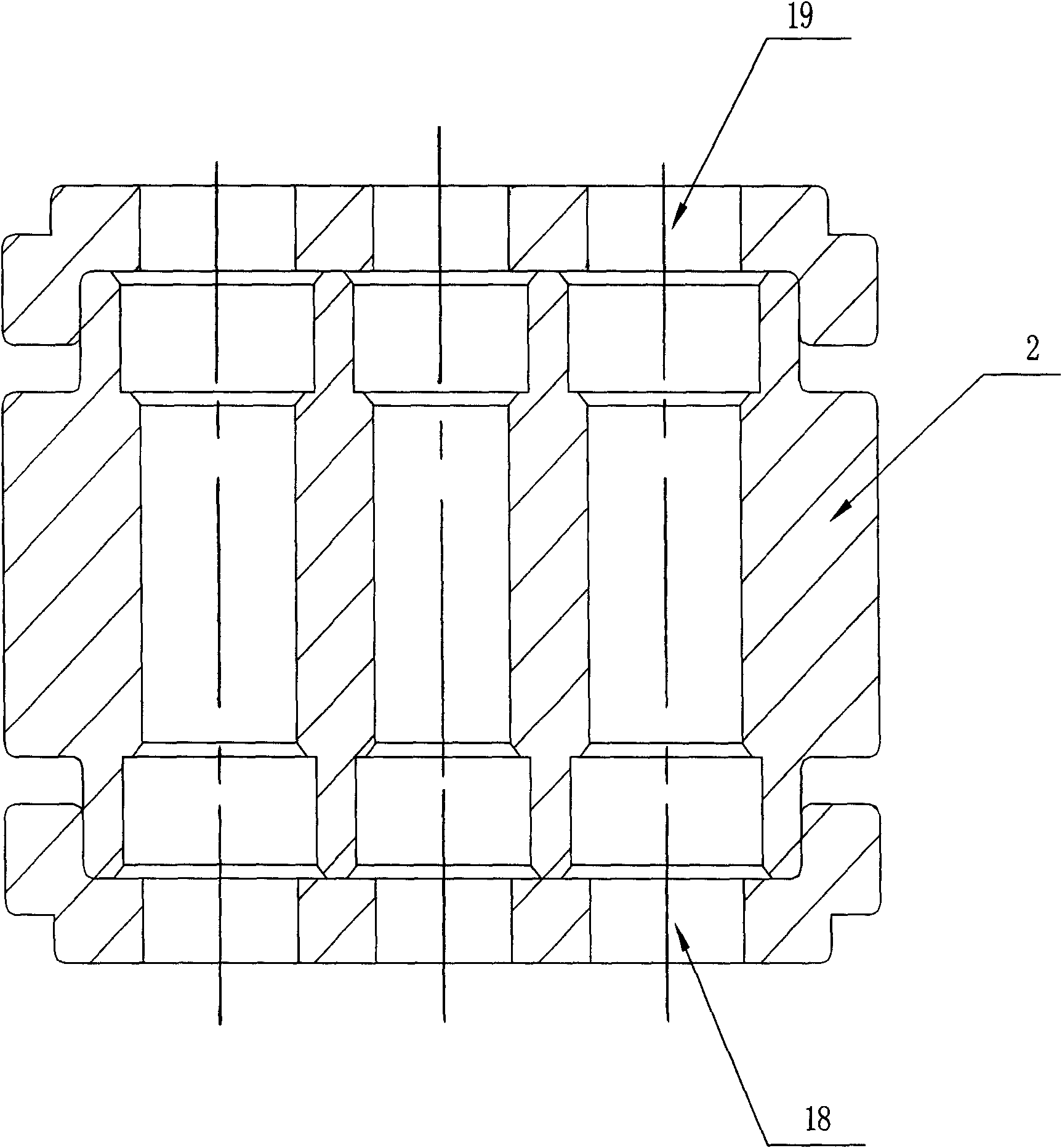 Ore-slurry multi-potential detector