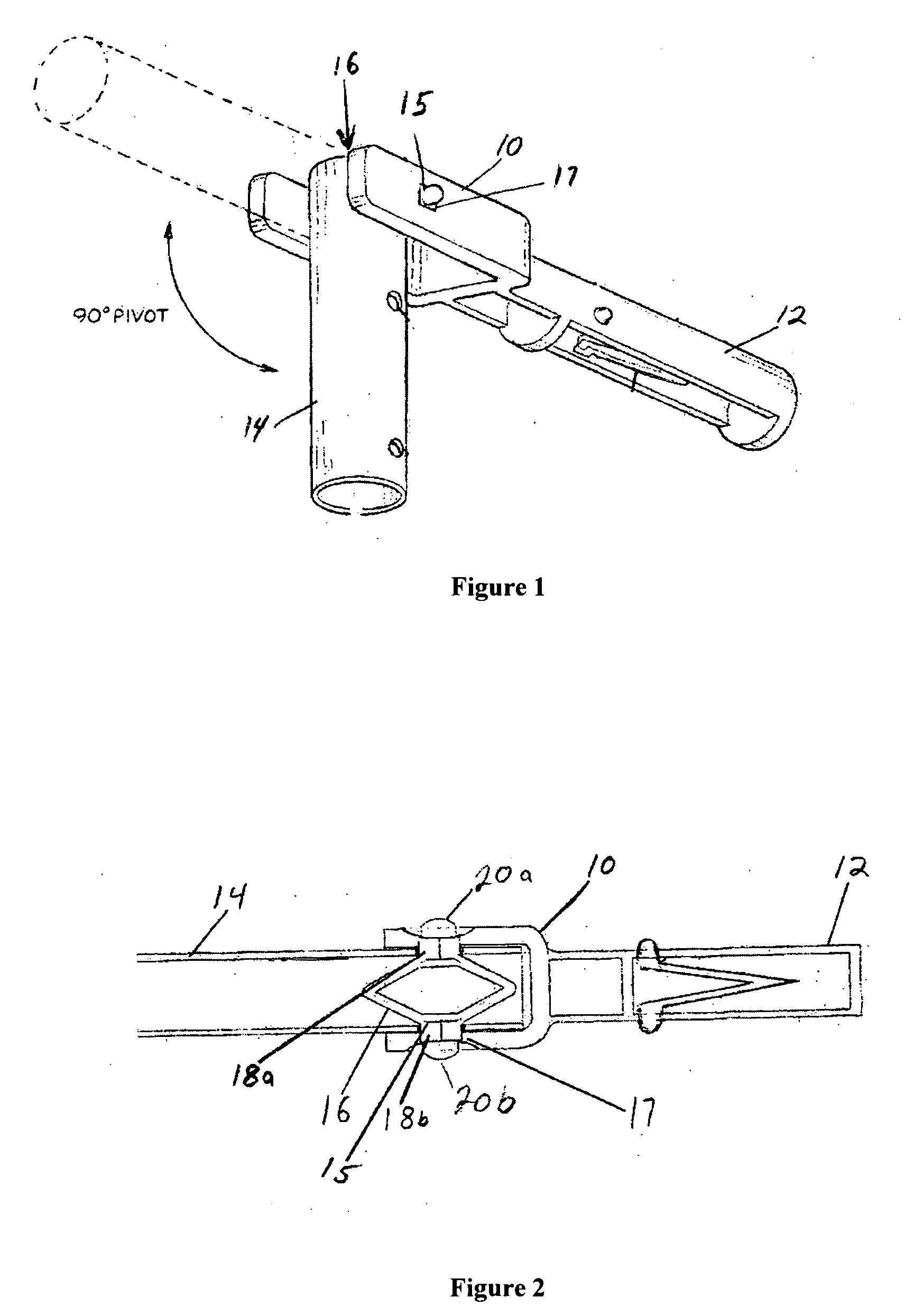 Locking hinge connector apparatus