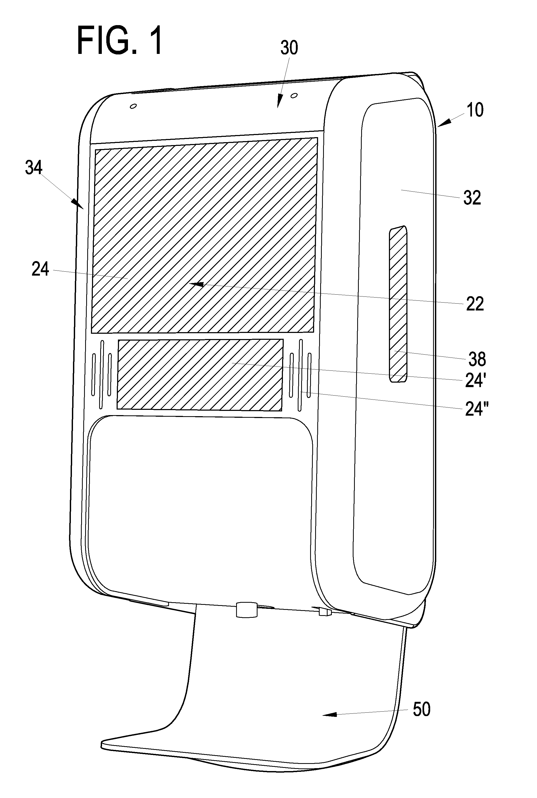 Automatic dispenser for hand-sanitizer lotion