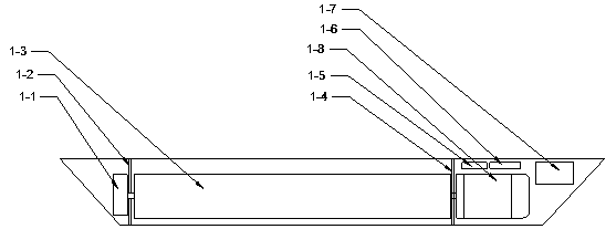 Hidden curtain applied to aluminium alloy window