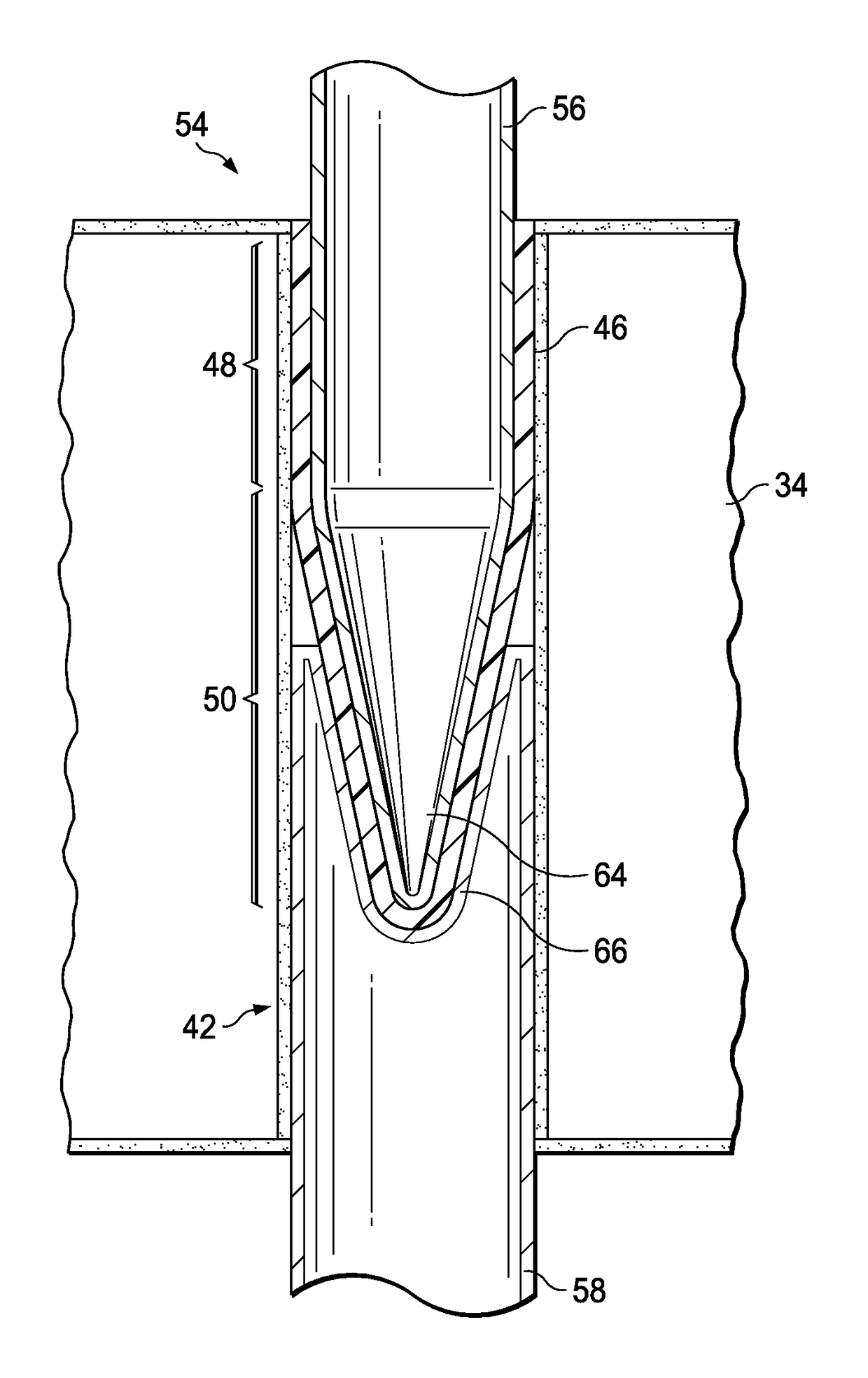 Septumization of cellular cores