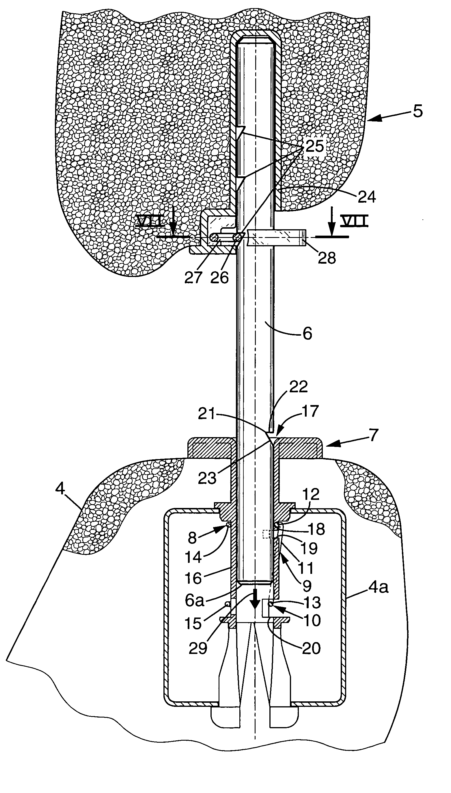 Headrest device for a vehicle seat, and a vehicle seat including such a device