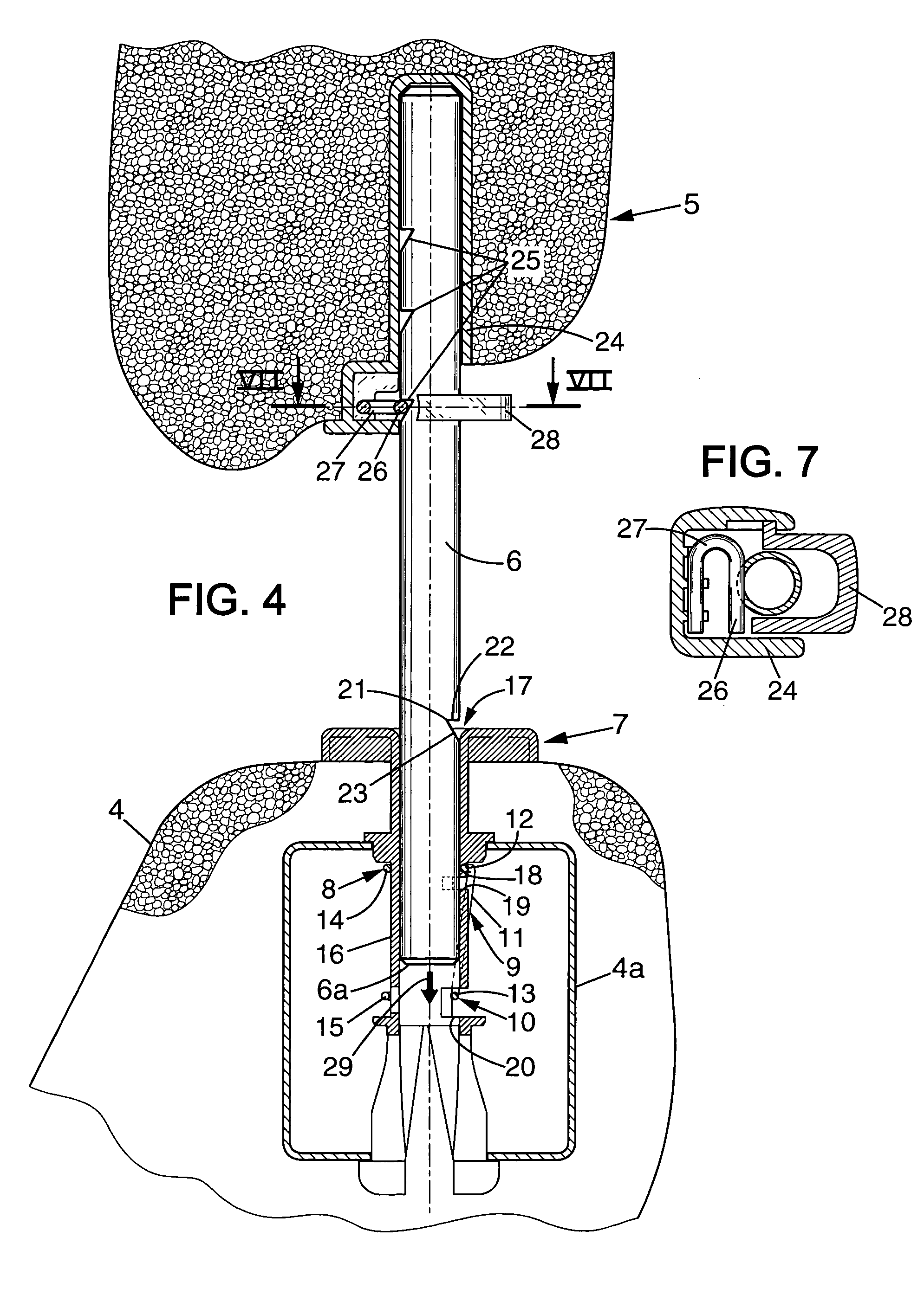 Headrest device for a vehicle seat, and a vehicle seat including such a device