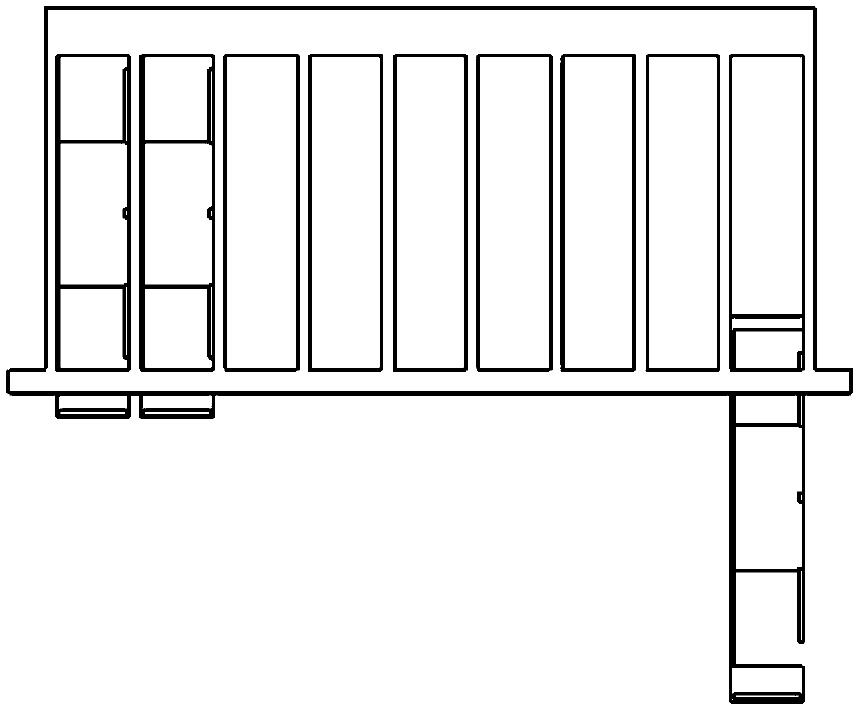 Optical fiber storage device