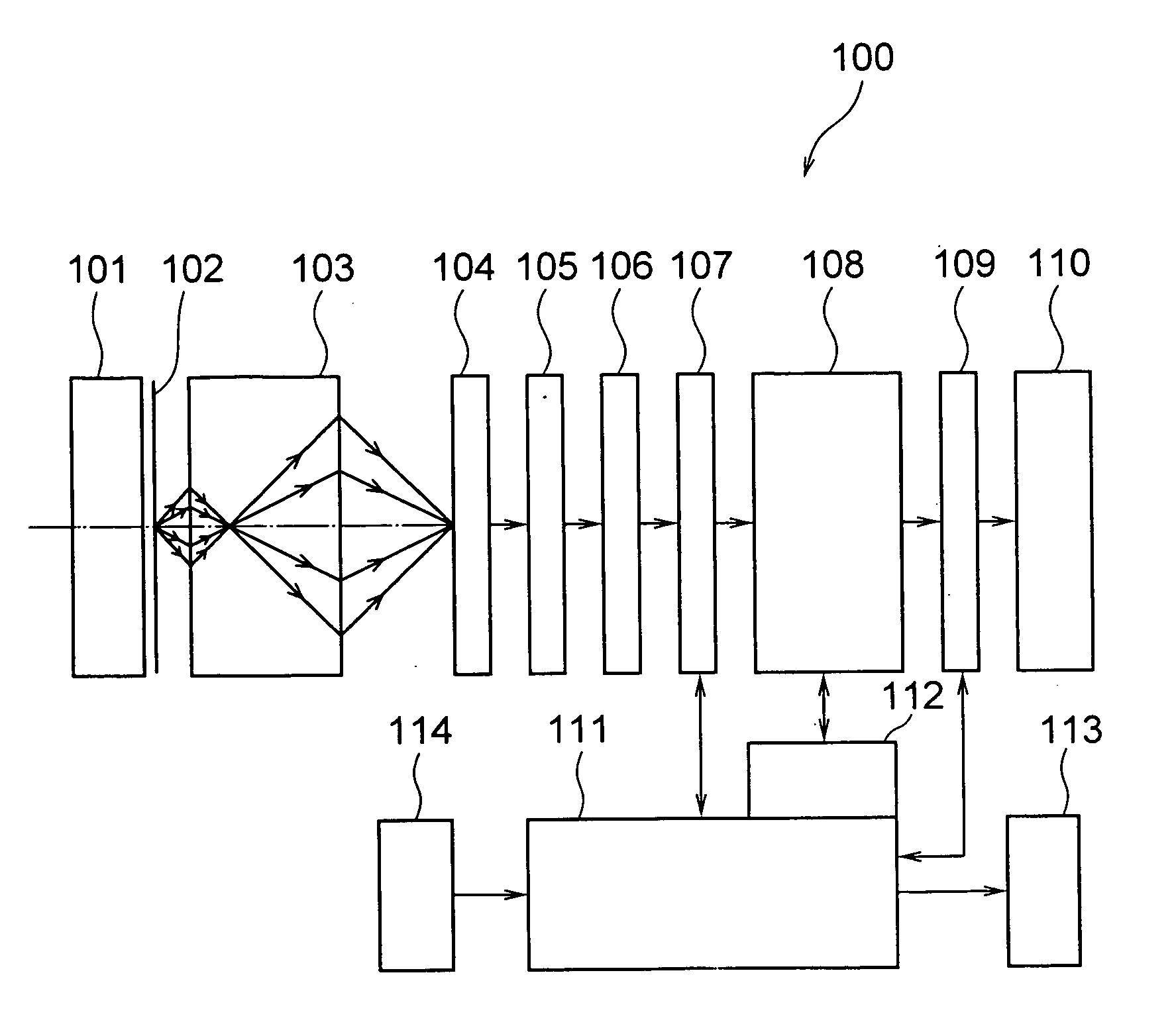 Image detection method and image detecting apparatus