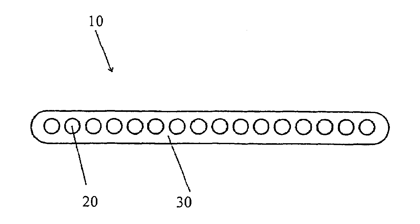 Optical fiber ribbon with improved stripability