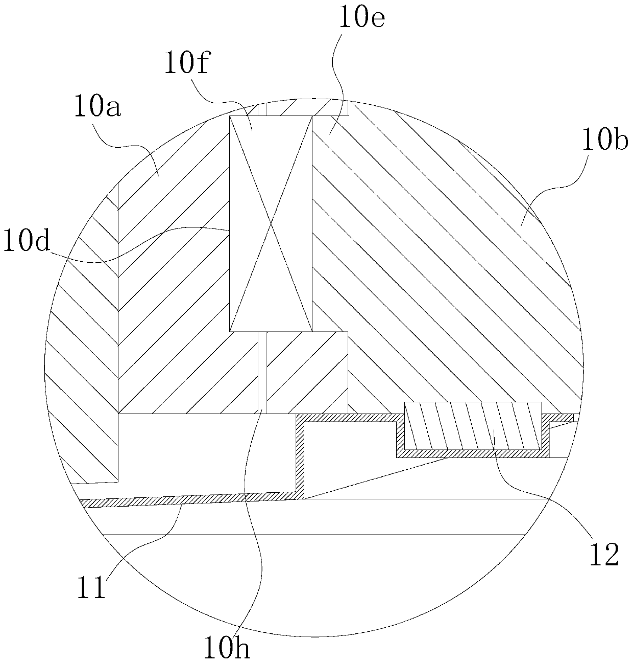 A rail-type material transportation equipment for a mine