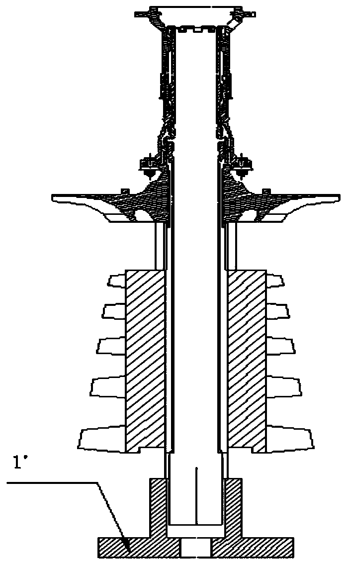 Integrated assembly auxiliary device for gas generator rotor