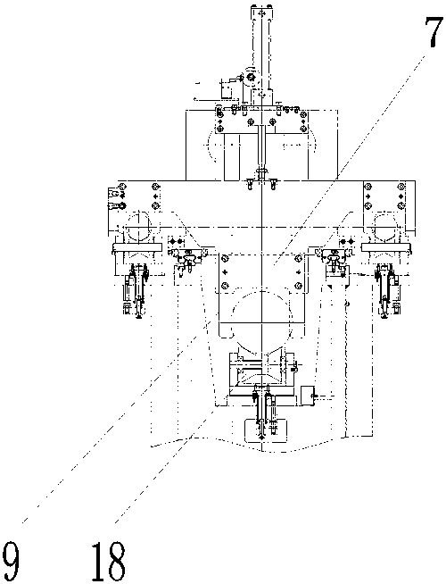 Boring rod feeding-in protection device