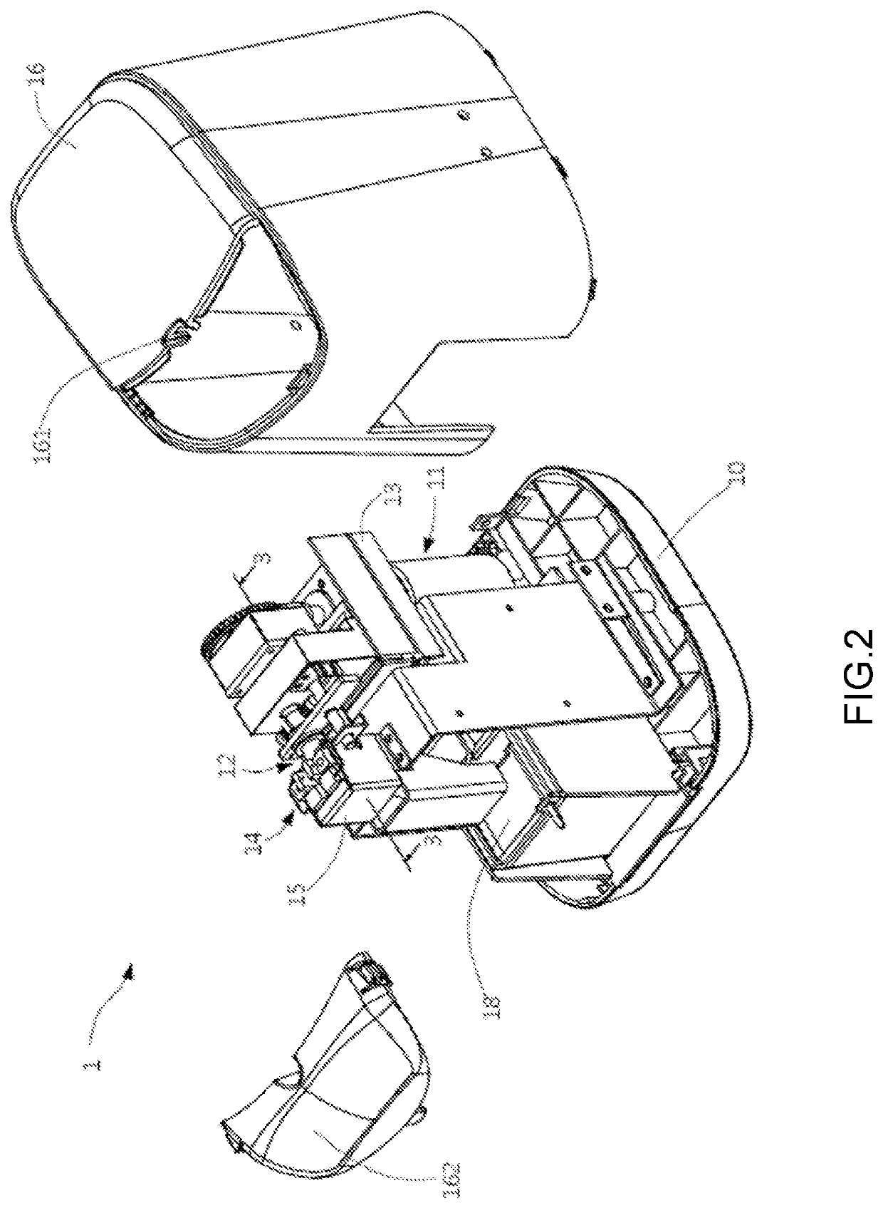 Anti-contamination needle removing device