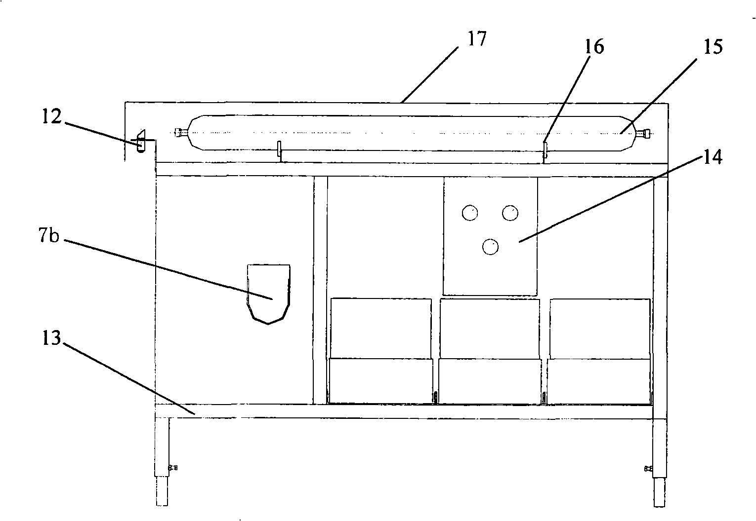 Cutting process method for chestnut and castanea henryi and equipment thereof