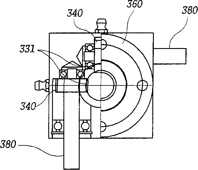 Pneumatic spiral direction-converted conveyor