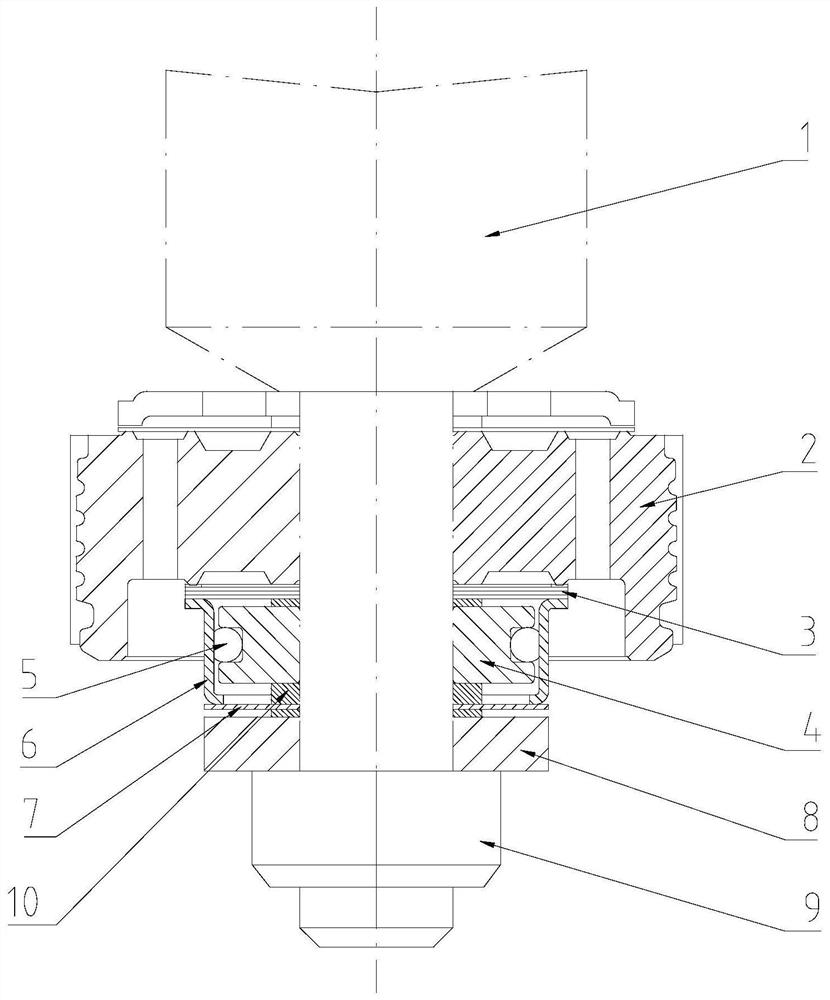 Auxiliary valve of rebuilt valve and hydraulic shock absorber