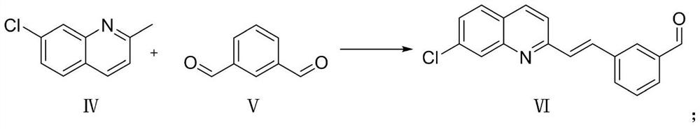 Synthesis method of montelukast sodium intermediate