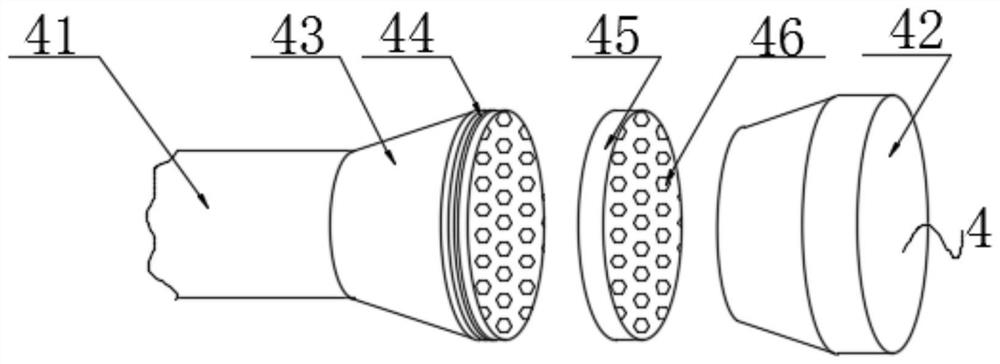 Medical nasal cavity flushing device