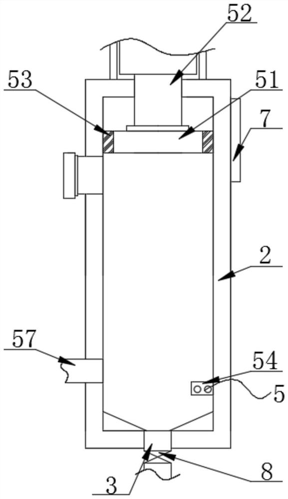 Medical nasal cavity flushing device