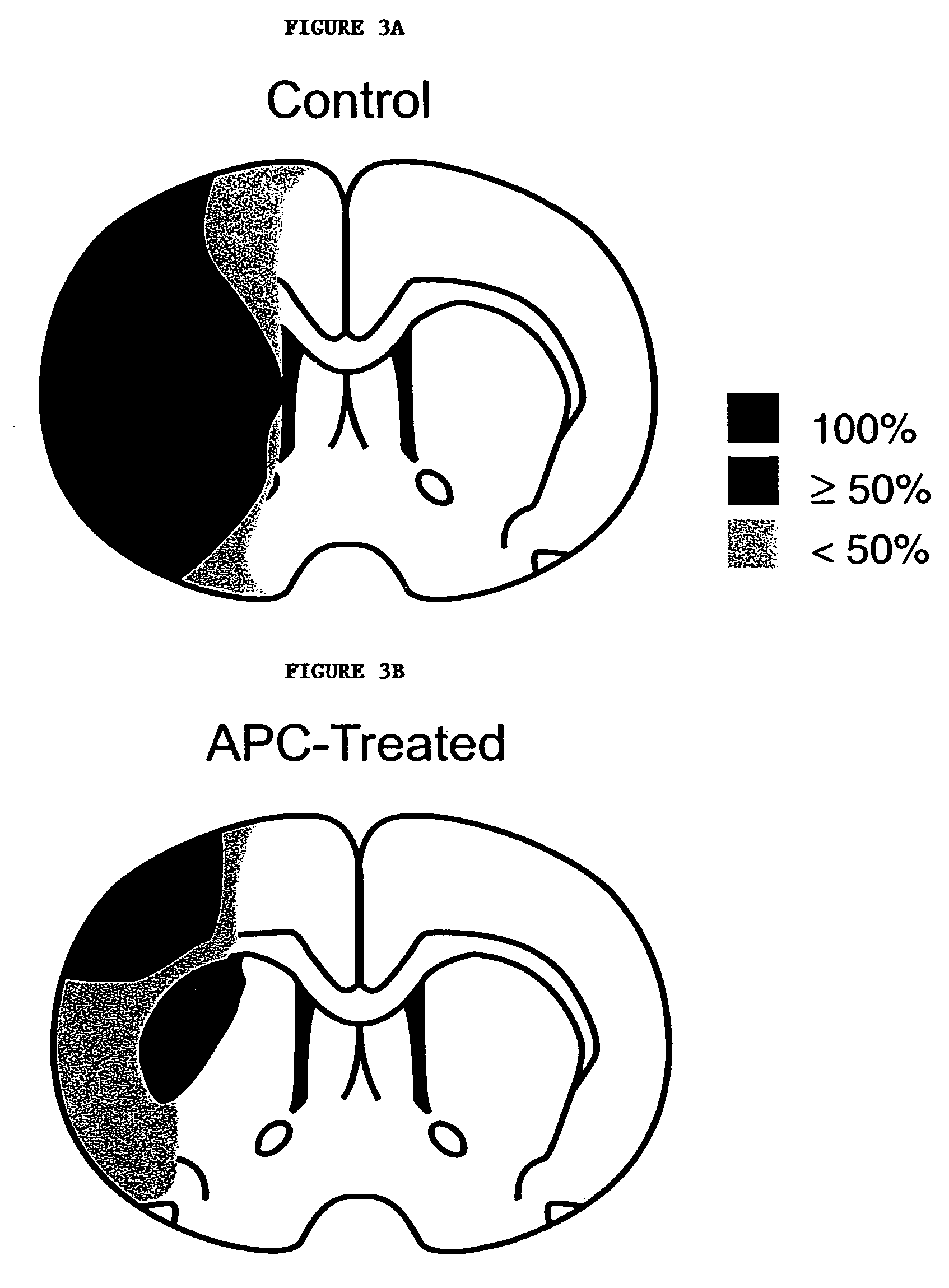 Neuroprotective, antithrombotic and anti-inflammatory uses of activated protein C (APC)