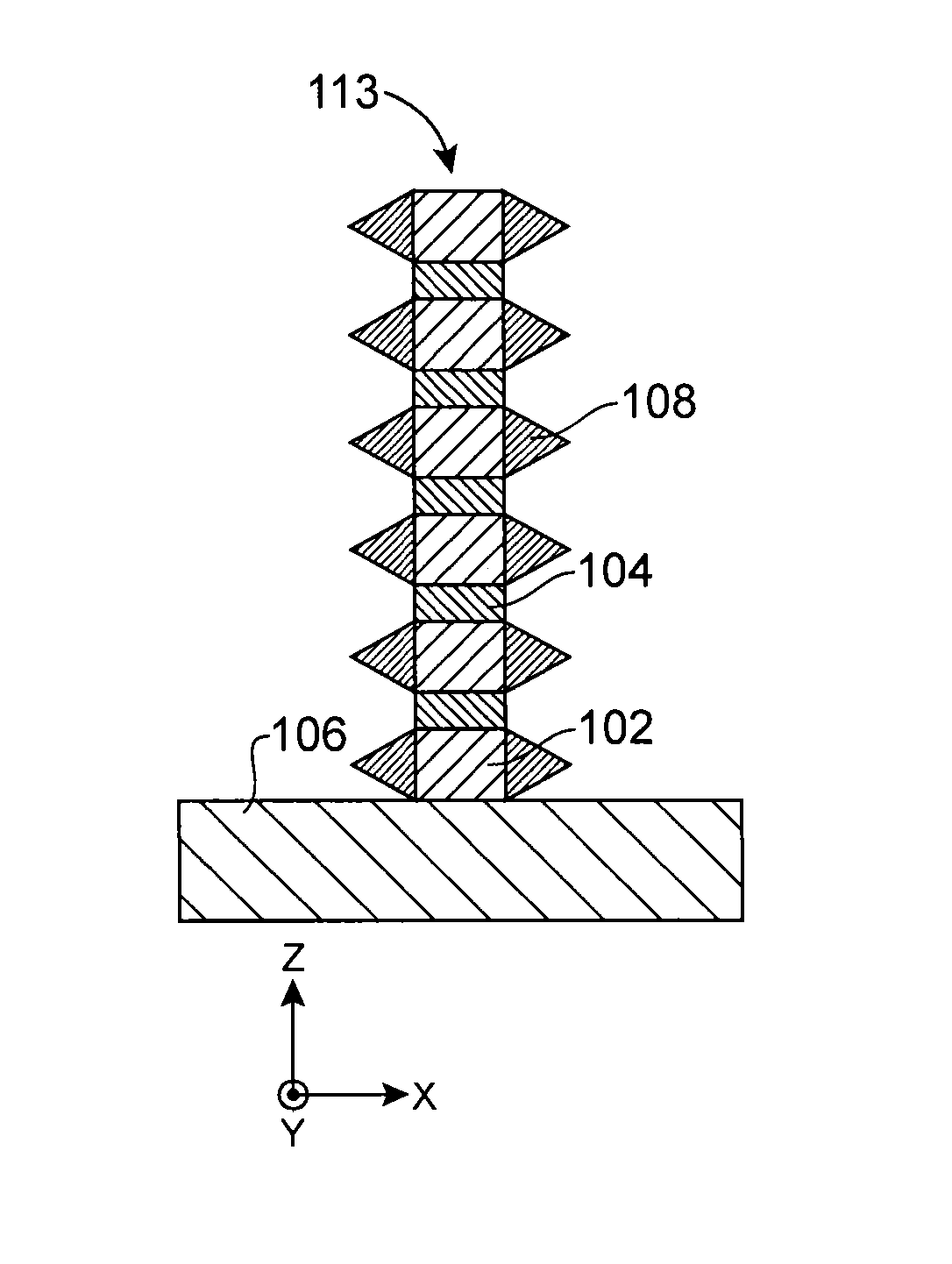 FinFET transistor comprising portions of SiGe with a crystal orientation [111]