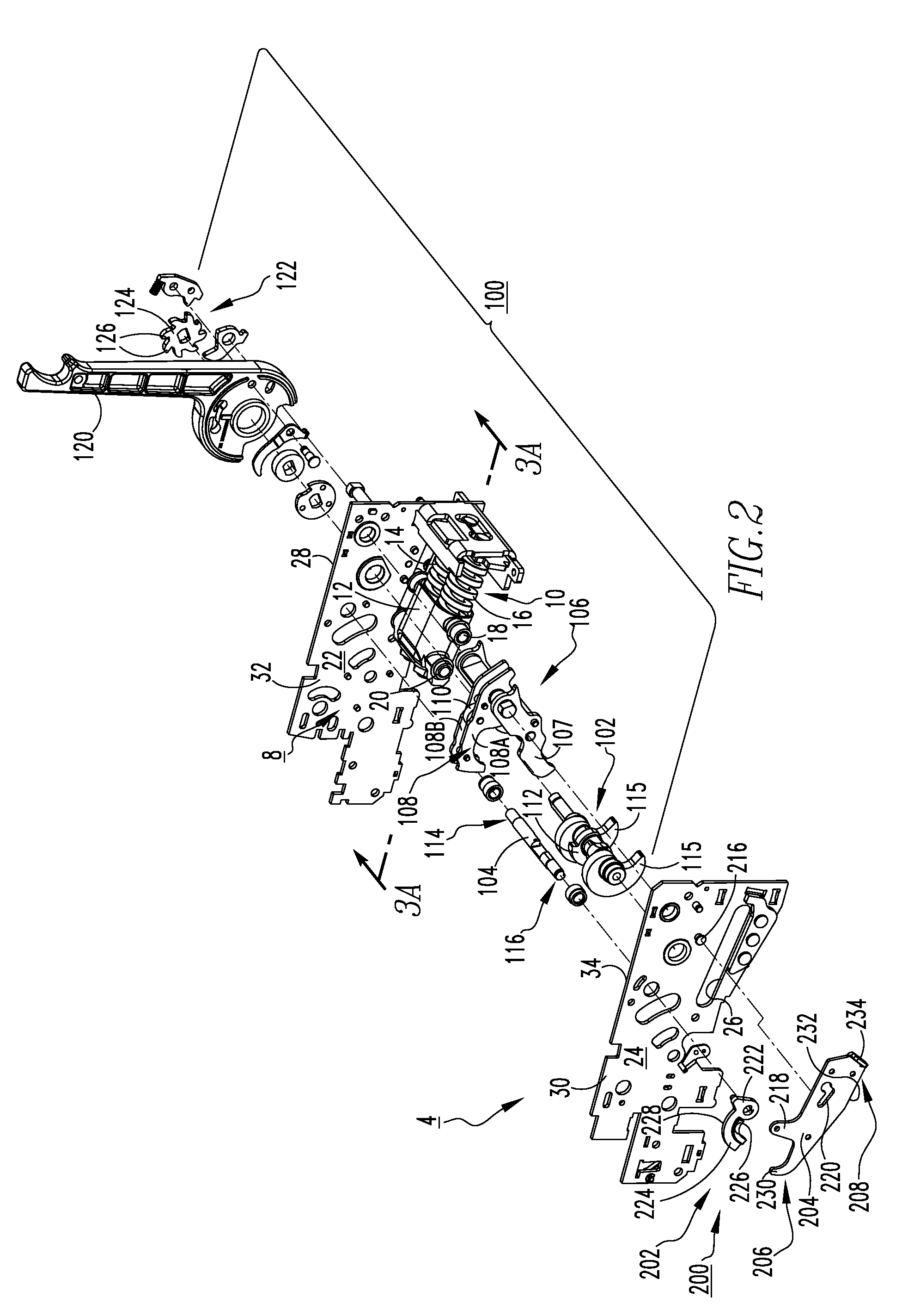 Electrical switching apparatus, and charging assembly and interlock assembly therefor