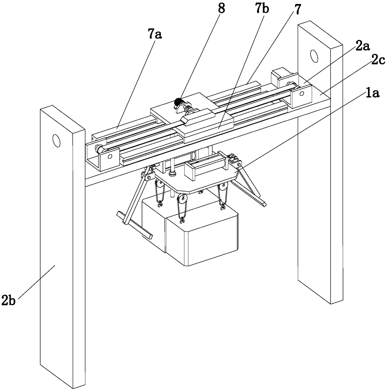 Hoisting equipment of injection mold