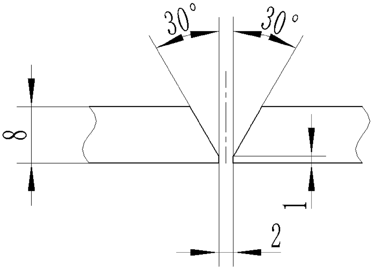 Welding method of low-alloy ultra-high-strength steel with yield strength of 1100mpa