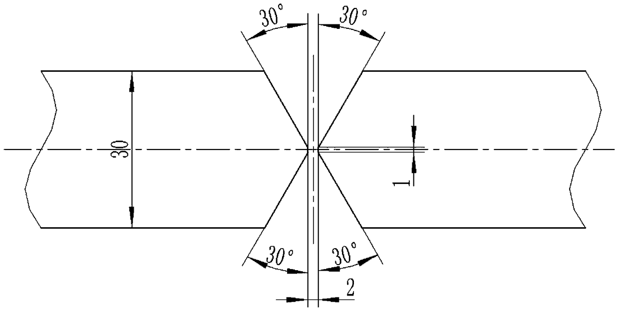 Welding method of low-alloy ultra-high-strength steel with yield strength of 1100mpa