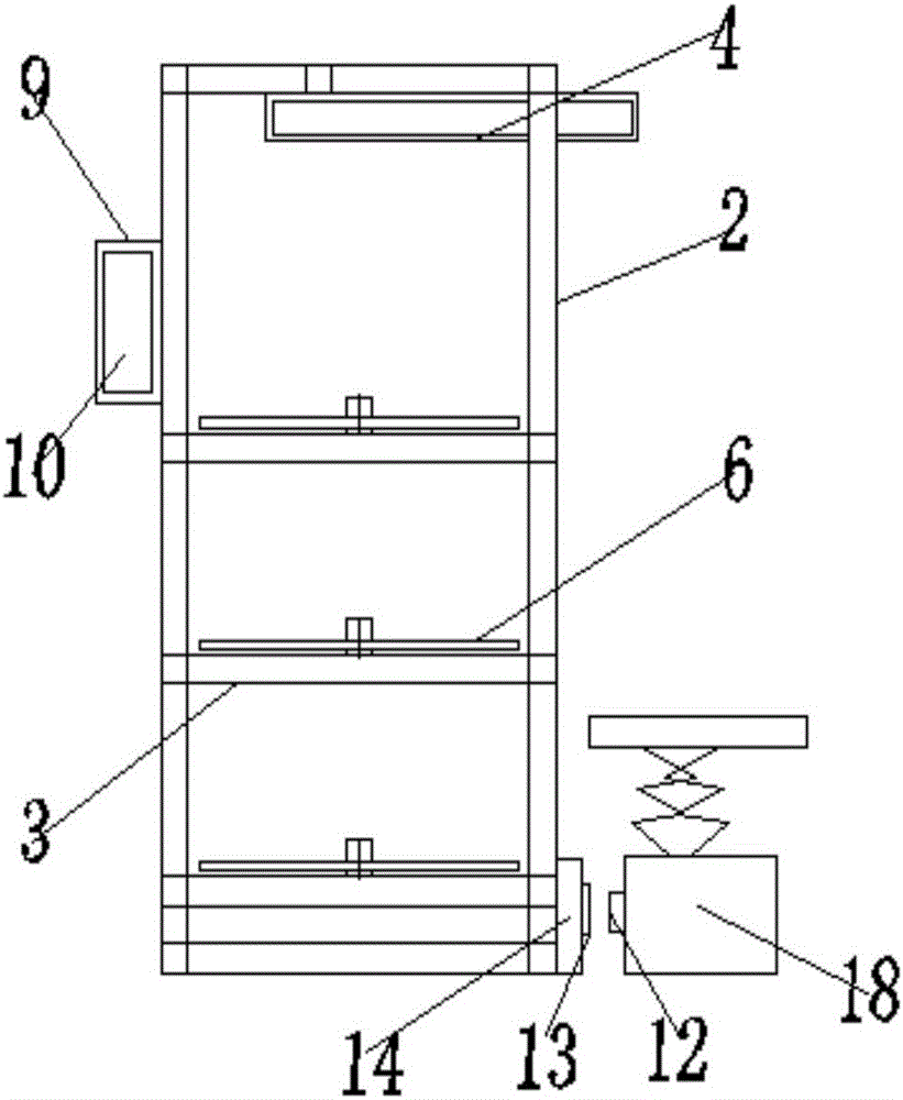 Novel mold sorting rack