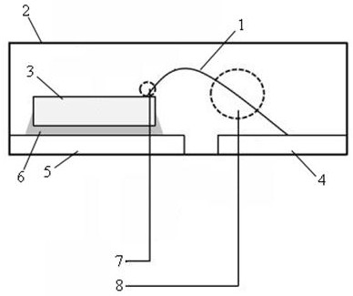 Conductor lead for protection circuit and protection circuit comprising lead