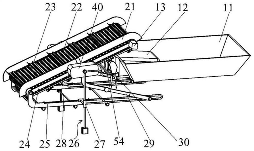 A green water conservancy project for garbage recycling device