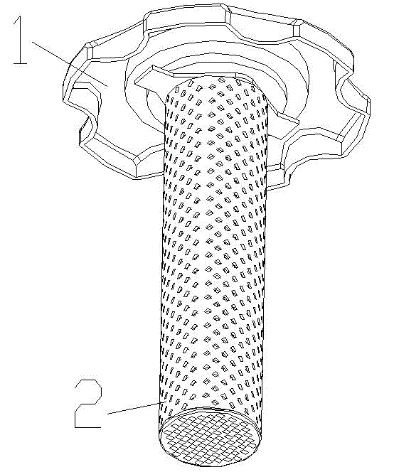 Fuel tank cap with metering function