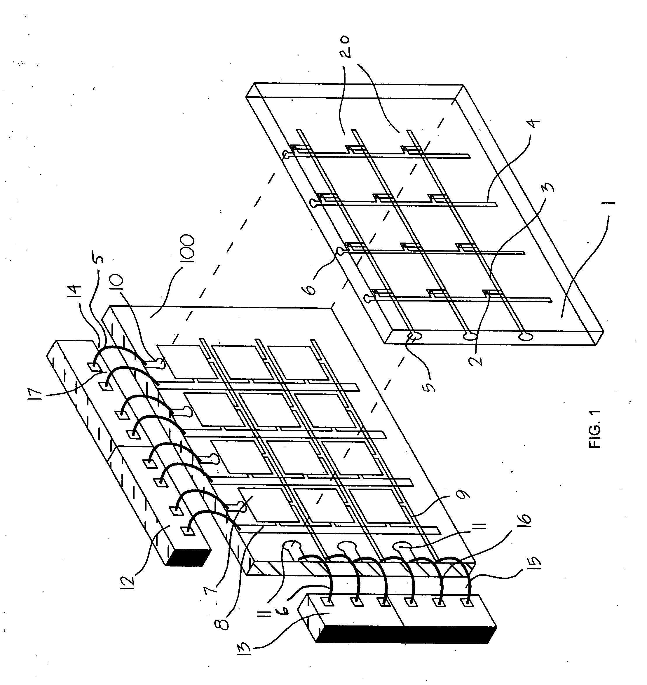 Method and device for reading display pixel emission and ambient luminance levels