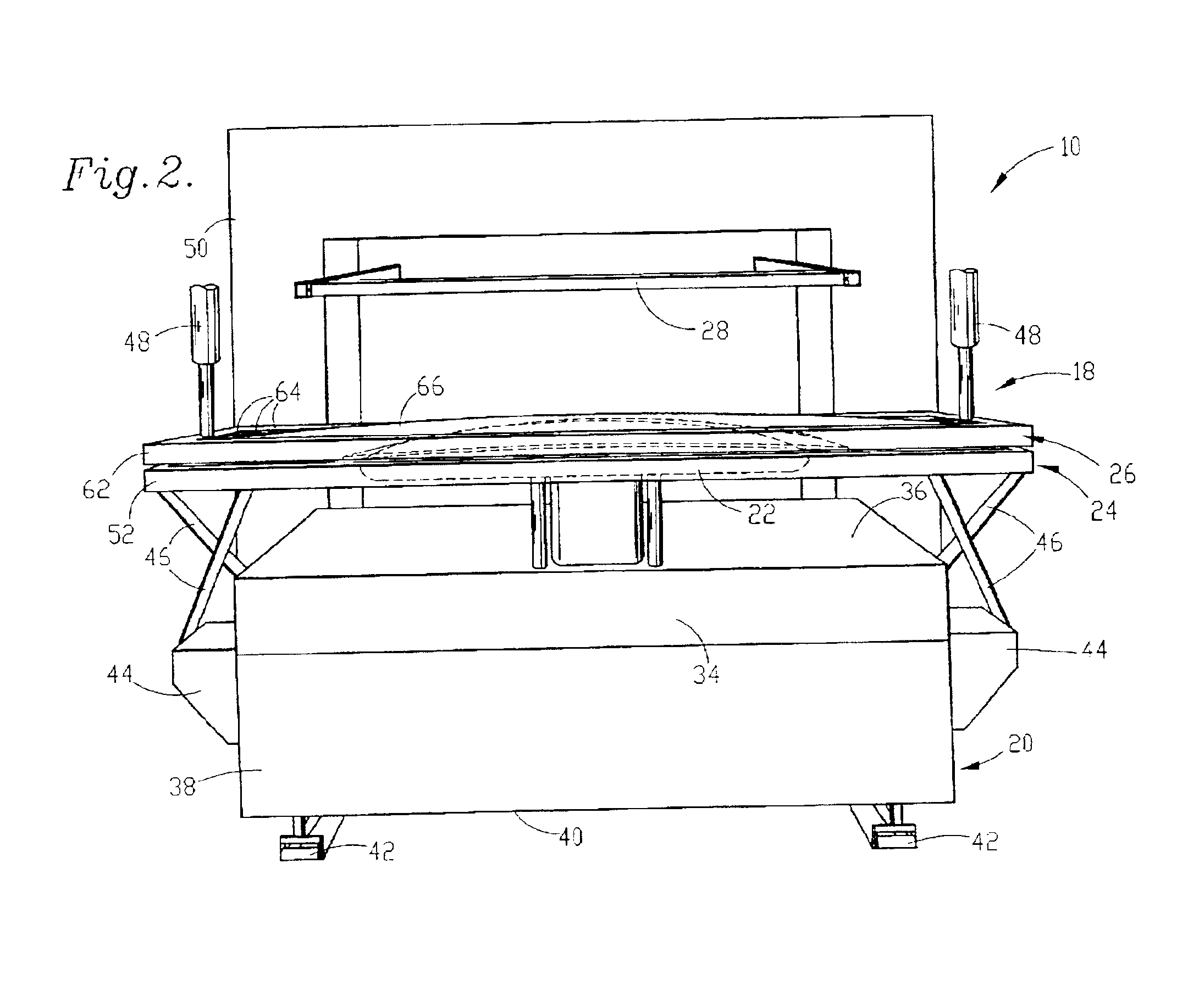 Thermoforming process for masked polymers