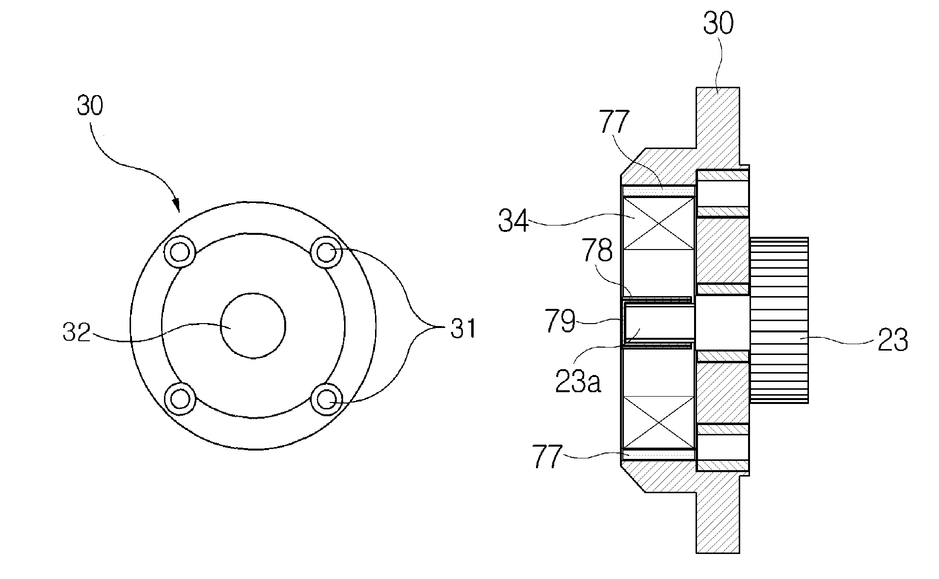 Centrifugal electric impact wrench