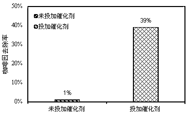 Water treatment method and device for catalytic ozone oxidation