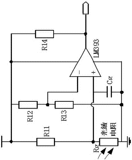 Single-lamp intelligent illumination circuit