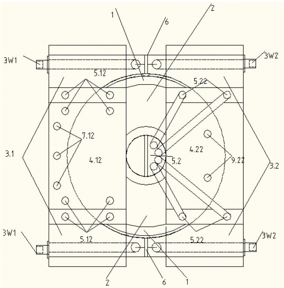 High-frequency switching power supply transformer