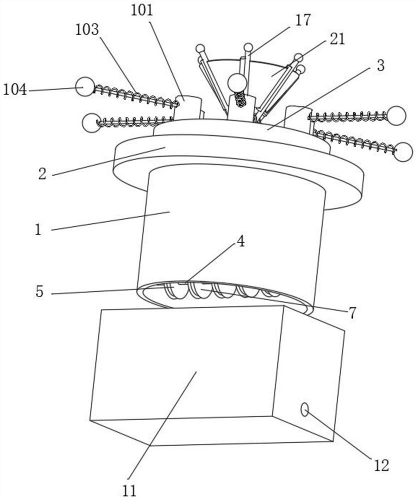 Device for improving positioning precision of marine surveying and mapping