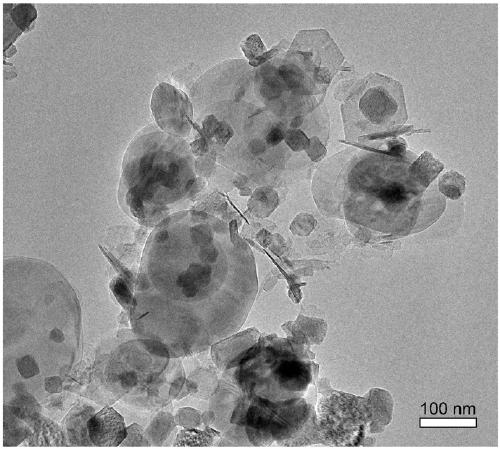 Nano magnesium hydroxide/hexagonal boron nitride nanocomposite material and preparation method