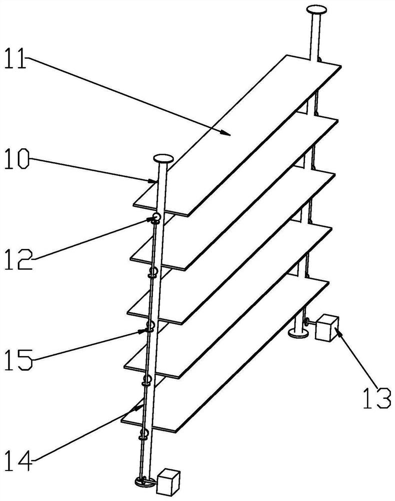 A method for simulating downburst in a boundary layer wind tunnel coupled with a wall jet and a multi-blade grid