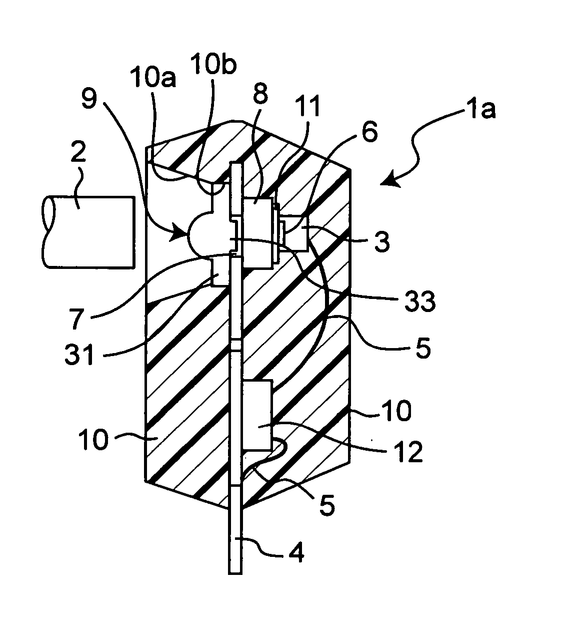 Optical semiconductor device and electronic equipment using same