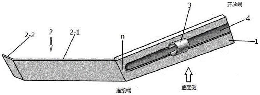 Drag hook for nasal endoscope