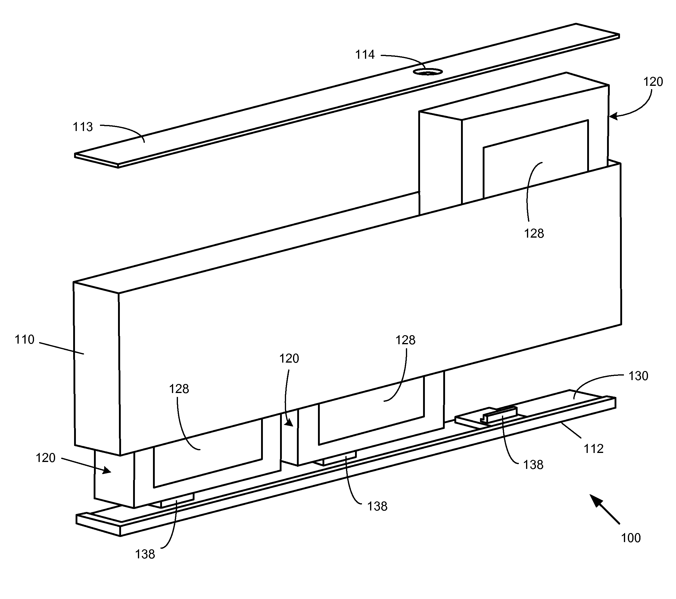 Storage canister with multiple storage device mounting elements