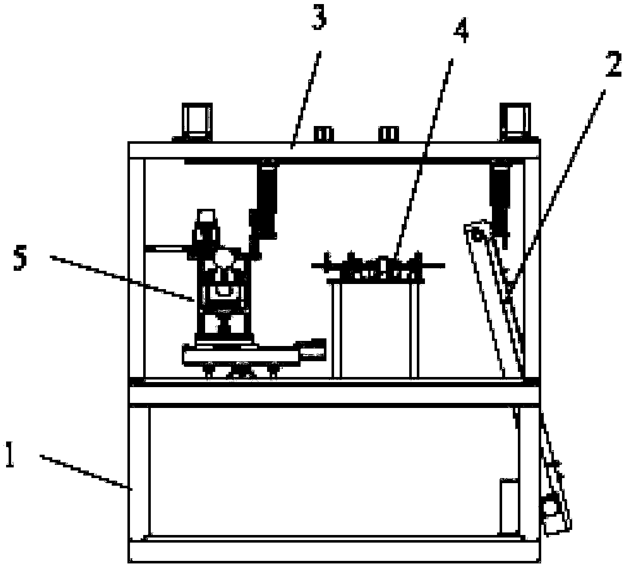 Battery automatic loading and unloading laser welding machine