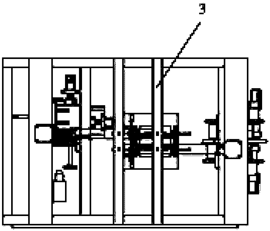 Battery automatic loading and unloading laser welding machine