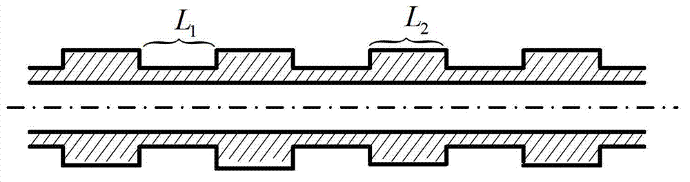 Passive suppressing method for downhole noise and echo for sound transmission technology of drill string